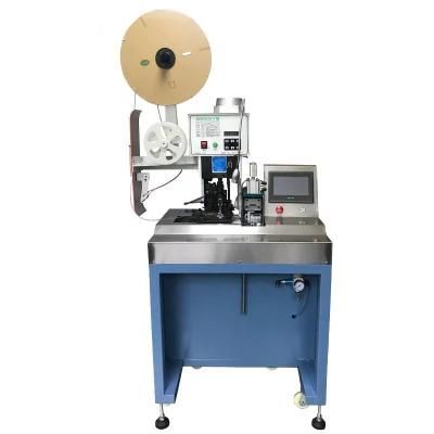 Automatic 12p Flat Ribbon Cable Stripping and Crimping Machine