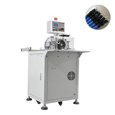 automatic DC cable heat shrinkable tube machine notebook wires heat shrinkable tube heating machine