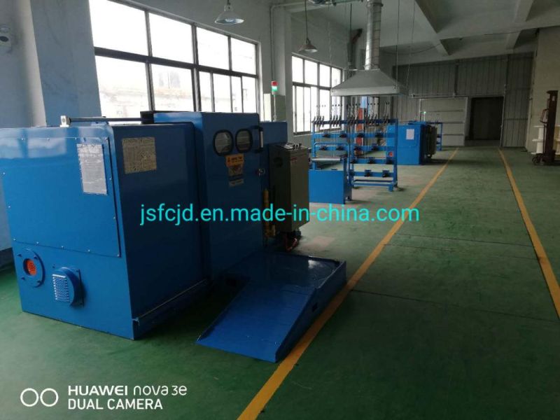 Copper Cable Plastic Wire Winding Extrusion Cutting Bunching Buncher Extruder Coiling Machine