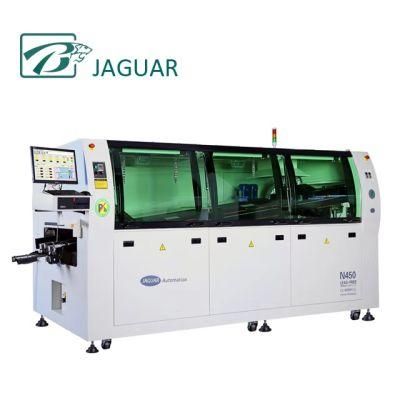 Jaguar Lead Free Wavsoldering Machine with Larege Solder Pot for LED Lighting Making Machine