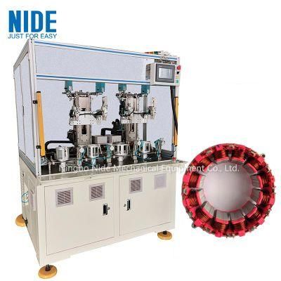 4 Stations BLDC Motor Needle Winding Machine Stator Coil Winder