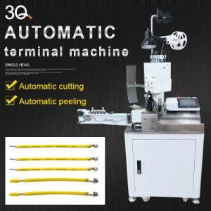 3q Cable Terminal Crimping Machine Full Automatic Single Head Wire Cutting Stripping Twisting Terminal Crimping Machine