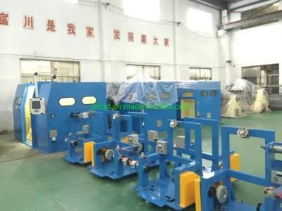 Big Cable Wire Twisting 2.0-4.0core Wire Buncher 4.0-25sq mm, PLC Pitch Computer Type Bunching Stranding Winding Machine