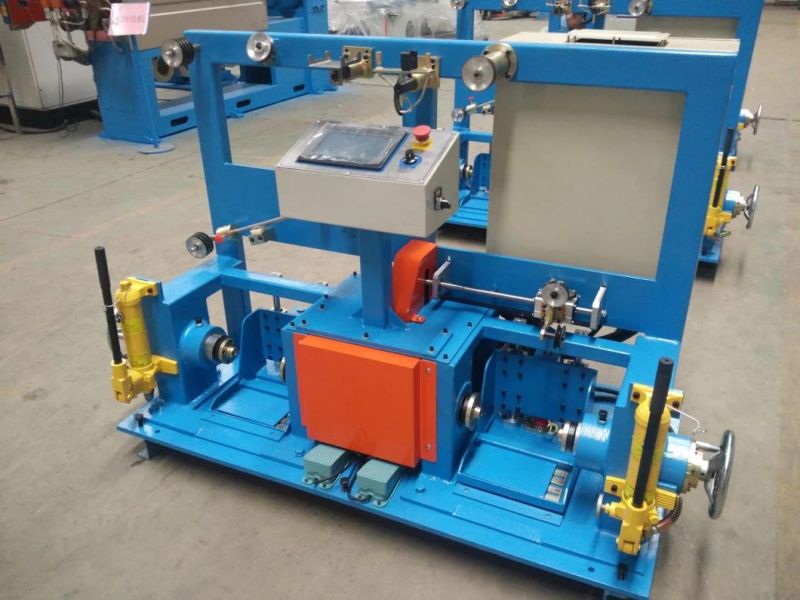 Cable Wire Double Shaft Active Pay off Extrusion Bunching Buncher Extruder Winding Machine