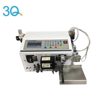 3q Wholesale Factory Price Flat Round Small Computer Wire Cutter Stripping Machine Made in China