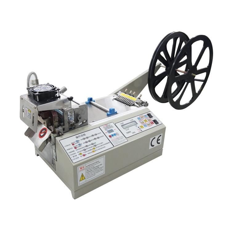 Automatic Nylon Tape Cutting and Sealing Machine with Hot and Cold Blades