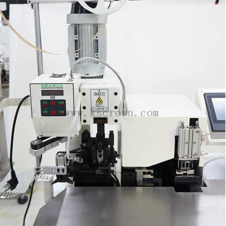 Fully Automatic Sheathed Cable Terminal Crimping Machine with Ce