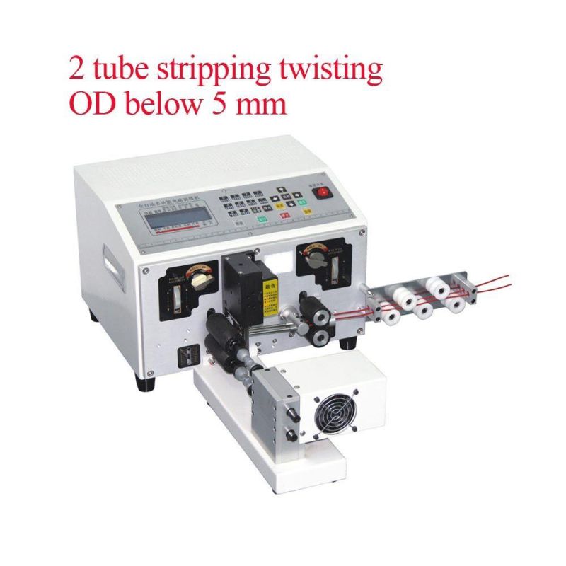 Full Automatic Electric Wire Stripping Machine Wire Stripping Twisting Machine Cable Cutting and Stripping Machine