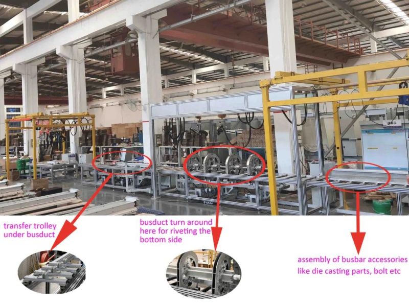 Bbt Assembly Line Compact Busduct System Production Line