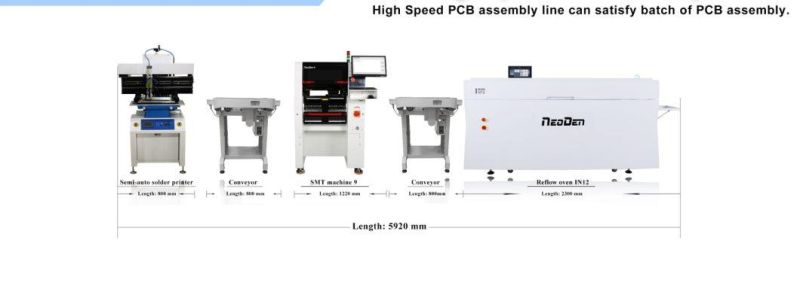 Neoden3V Pick and Place Machine for SMT PCB Assembly Line
