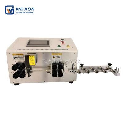 Computer wire cutting and peeling machine 35 mm square cable strip machine electronic wire harness manufacturer machine