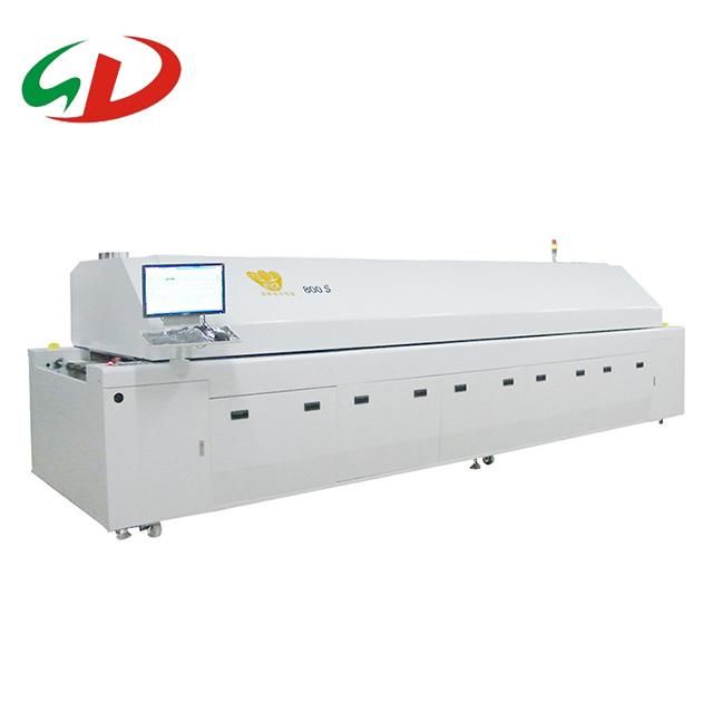 8 Zones Reflow Oven SMT LED Soldering Machine/ LED Soldering Reflow Oven Machine