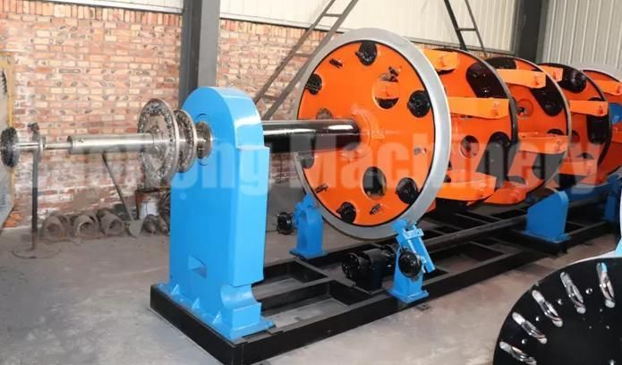 Steel Wire Cable Planetary Stranding Machine 400/24+24 Stable Structure