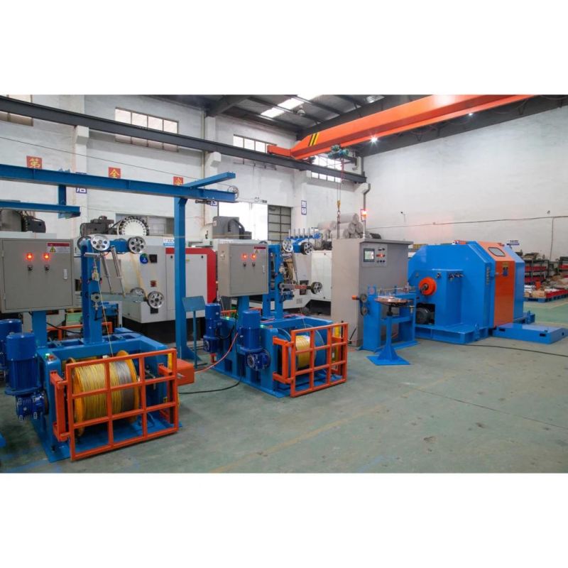Electrical Cable Copper Wire Twisting Winding Extrusion Bunching Buncher Extruder Drawing Coiling Making Machine