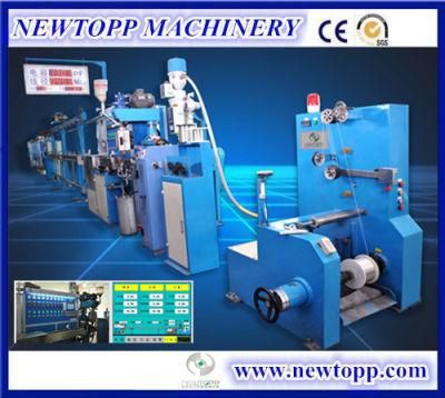 Chemical Foaming Foam-Skin Co-Extruding Cable Extruding Line
