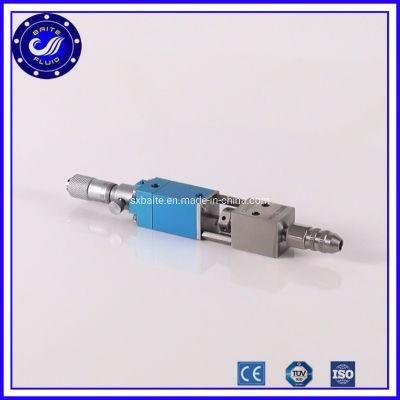 Thimble Adjustable Pneumatic Glue Dispensing Valve Nozzle for Medium and Low Viscosity Liquid UV Glue