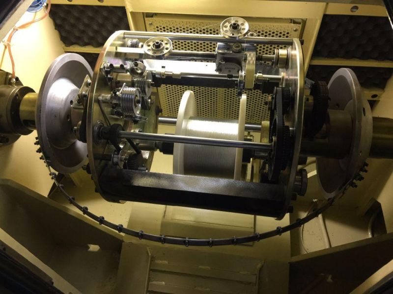 Bare Copper Wire, Tinned Cable Wire Plastic Winding Cutting Extrusion Twisting Bunching Coiling Winding Rewinding Machine
