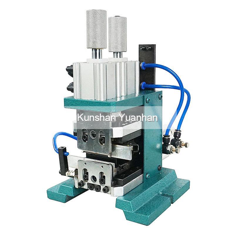 Yh-250h/250jm Pneumatic Multi Core Sheathed Jacket Cable Stripping Machine out Jacket Stripper and Inner Core Wire Stripping Machine