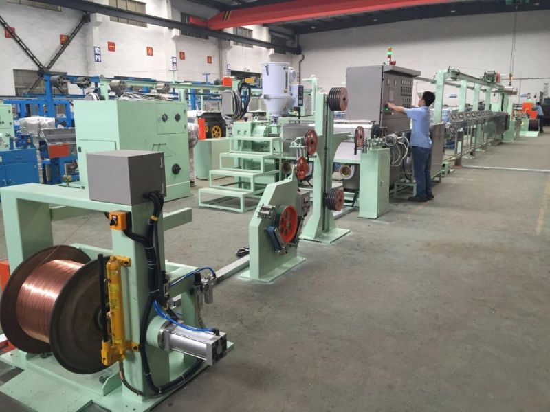 Core Electrical Copper Cable Wire Extruder Extrusion Twisting Bunching Winding Coiling Buncher Making Drawing Recycling Machine