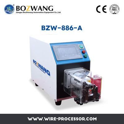 Bzw-886 Series Computerized Coaxial Cable Wire Terminal Crimping Cutting Stripping Machine