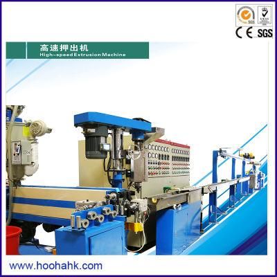 50~180mm High Speed Plastic PVC Cable Coating Extrusion Machine
