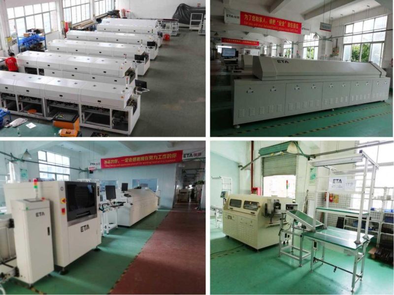 Newest SMT Line SMD PCB Reflow Soldering Oven Machine