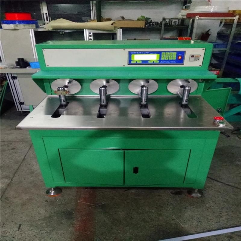 Automatic Thread Cutting and Coil Motor Winding Machine with 4 or 6 Axis Station External Winder