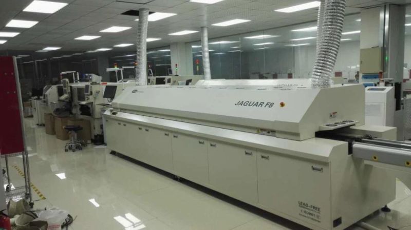 Jaguar Manufacture CE and ISO Certify Easy Install Easy Operate 8 Zone Lead-Free Hot Air Reflow Oven for Control Board