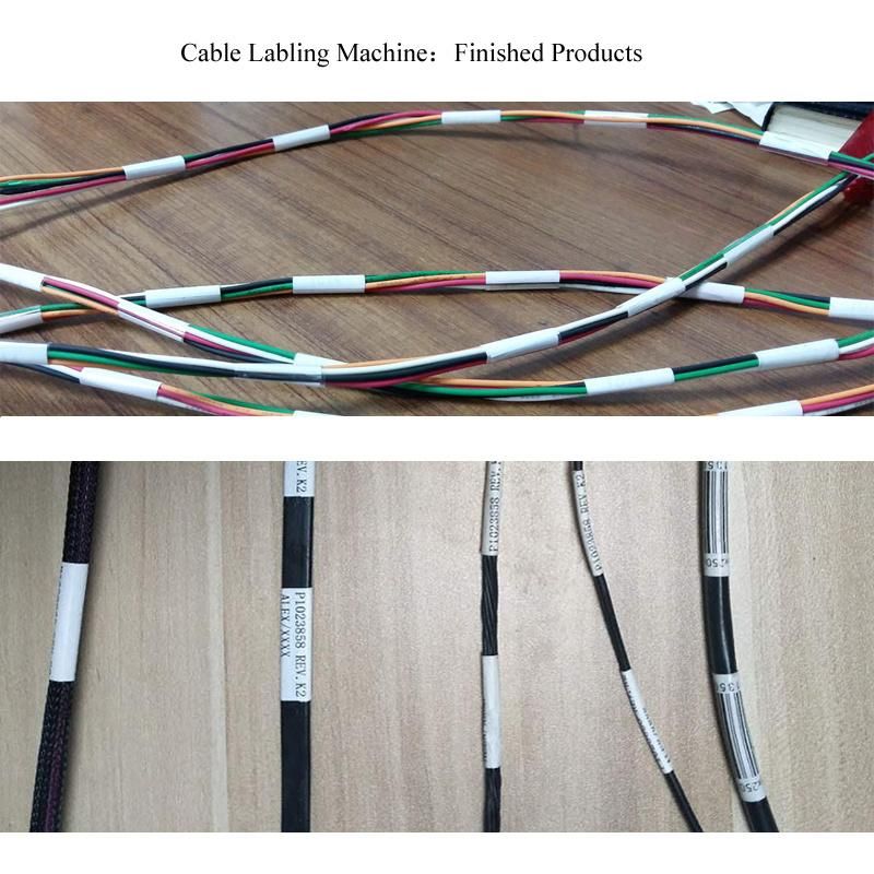 Automatic Cable Wire Label Winding Machine