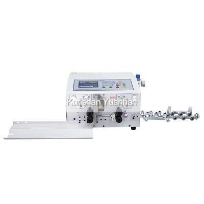 Sheath Wire Flat Cable Peeling Cutting and Twisting Machine Fully Automatic Computer Wire Stripping Machine