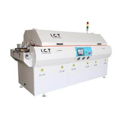Large Size Automatic Hot Air Lead Free SMD PCB Reflow Soldering Oven Machine