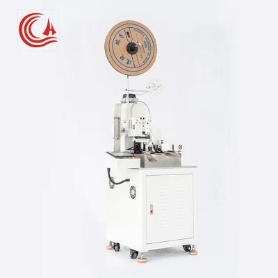 Full Automatic Terminal Crimping Machine with One Head Cut Strip Crimp Terminal Crimping Machine
