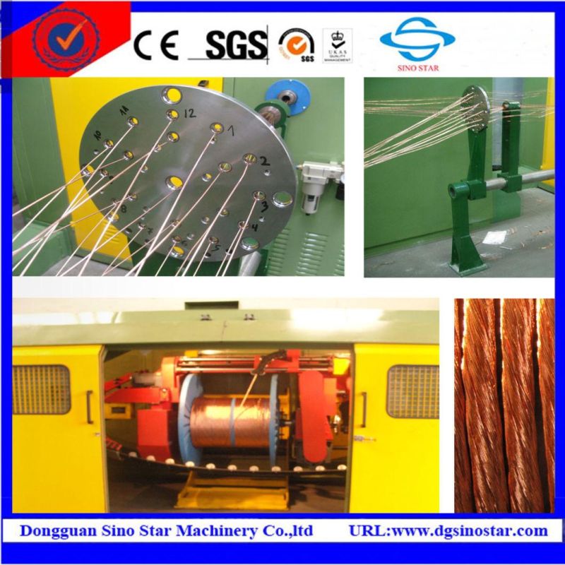 New Type Double Stranding Machine for Twisting Cored Wires