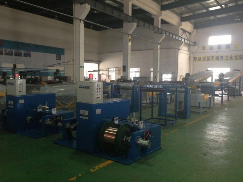 Wire Annealing Tin Twister Strander Buncher Extruder Making Winding Cable Extrusion Machine