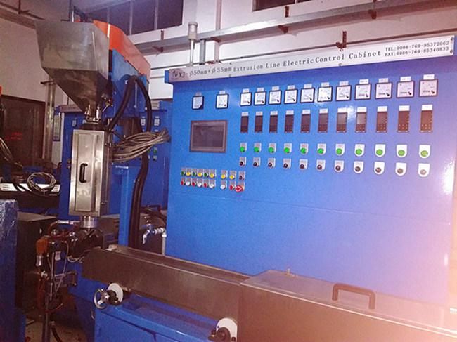 Automatic Chamical Foaming Cable Extrusion Machine