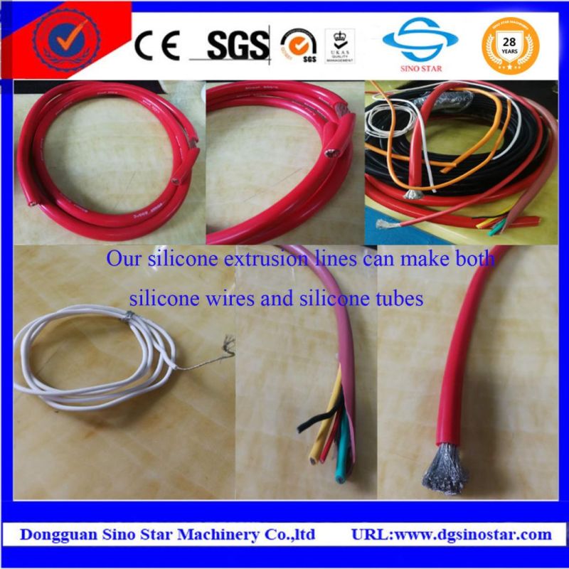 Silicone Wire and Cable Extrusion Machine for Extruding Silicone Wire Cable