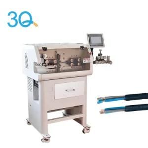 3q Fully Automatic Multi-Conductor Cable Cutting and Stripping Machine with Mechanical Arm Max 30mm2