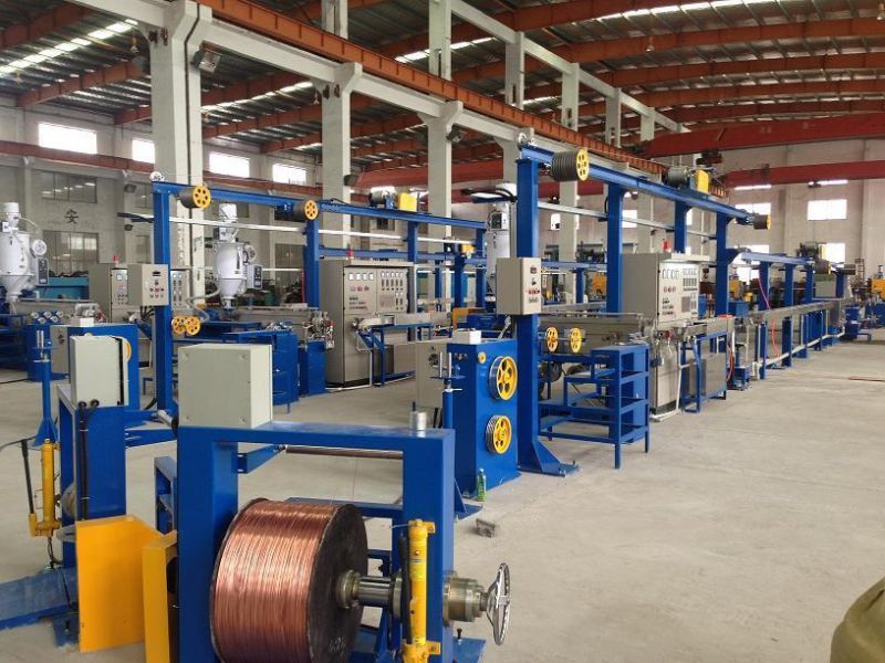 Electrical Wire, Power Wire Extrusion Cable Winding Extruder Bunching Buncher Coiling Double Twisting Machine