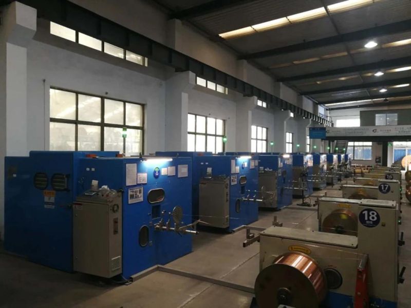 Electrical Copper Cable Wire Winding Cutting Plastic Extrusion Bunching Extruder Double Twister Buncher Machinery Machine