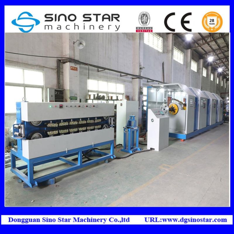 Copper Cable Wire Making Twisting Twister Bunching Stranding Winding Drawing Equipment Machine for Wire Production Line