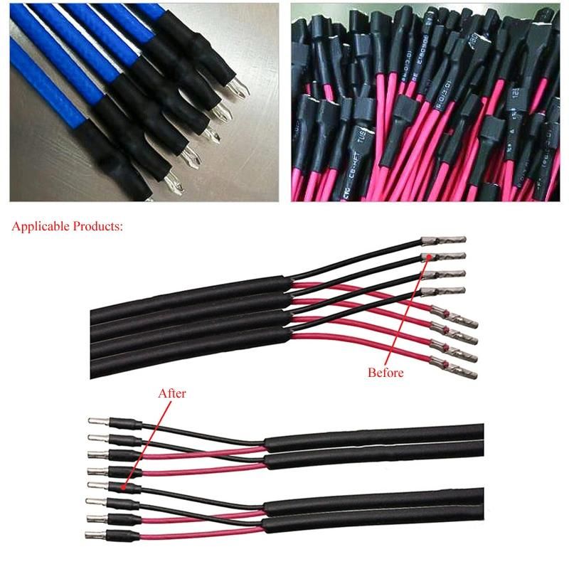 Automatic Heat Shrink Tube Cutting Inserting Heating Machine