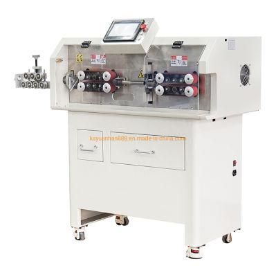 Automatic 150mm2 Battery Cable High Pot Cable Jacket Wire Cutting and Stripping Machine