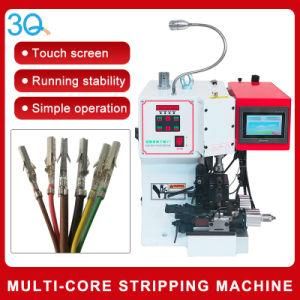 3q Low Noise 2.0t Terminal Crimping &amp; Single Core Wire Stripping Machine