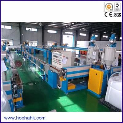 Physical Foaming Coaxial Cable Wire Extrusion Production Machine