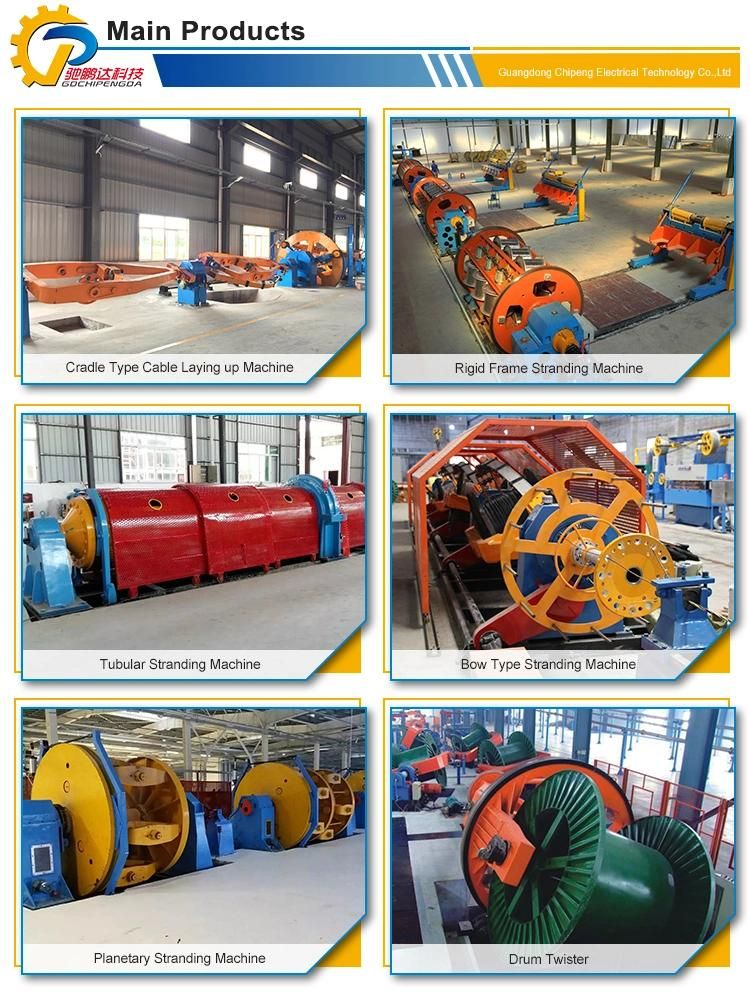 China Manufacturer Tubular Type Electric Cable Making Machine