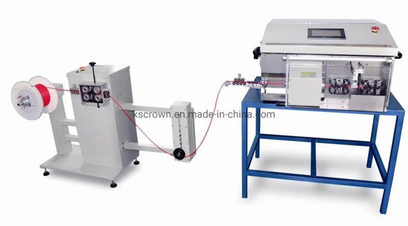 Wl-K203 Automatic Wire Feeding Machine Wire Prefeeder System Cable Wire Pay off Machine
