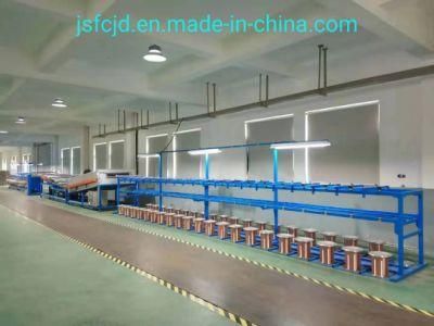 Copper Wire Annealing Tinning Electrical Cable Winding Bunching Extrusion Cable Wire Making Machine