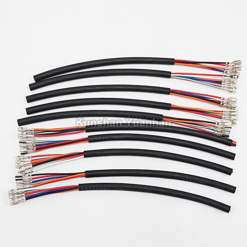 High End Automatic RV, Rvv Sheathed Wire Crimping Machine Multi Conductor Cable Continuous Stripping Crimping Machine