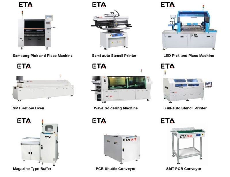 Electronic Products Production Line SMD Pick and Place Machine Samsung