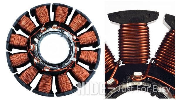 Automatic Electric Motor External Rotor Coil Winding Machine with 2 Stations Needle Winder